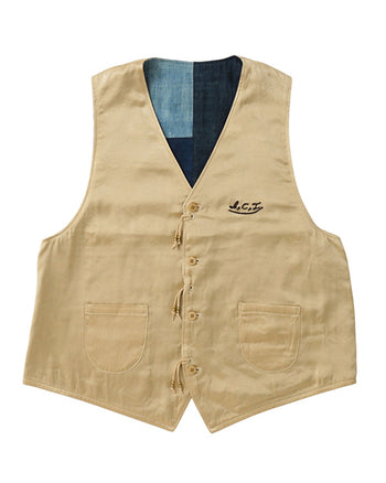 Visvim ICT Newfolk Vest, Beige