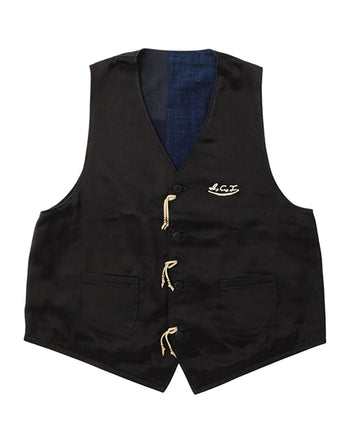Visvim ICT Newfolk Vest, Black