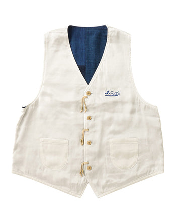 Visvim ICT Newfolk Vest, Ivory