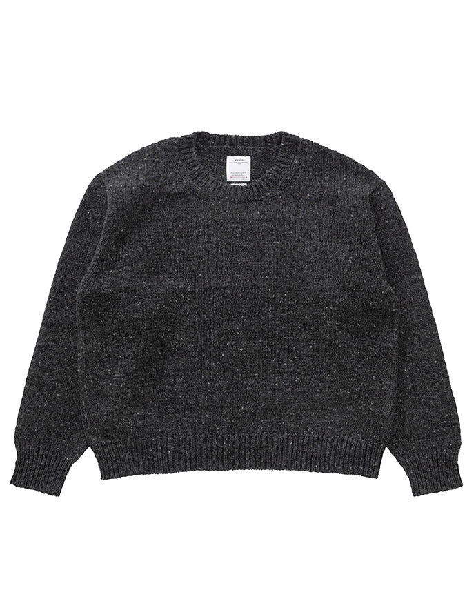 Visvim Isle Crew Knit, Grey