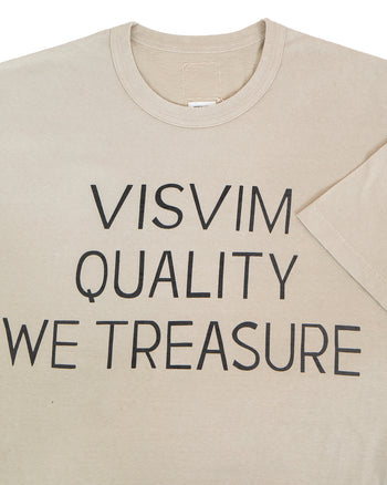 Visvim Jumbo Tee S/S Damage Beige