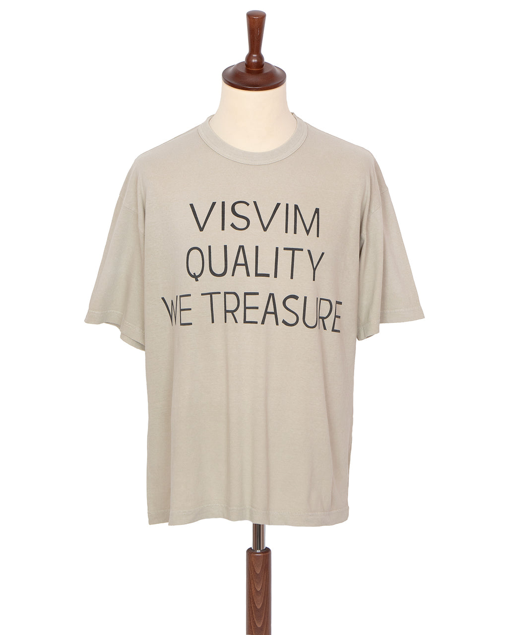 Visvim Jumbo Tee S/S Damage Beige