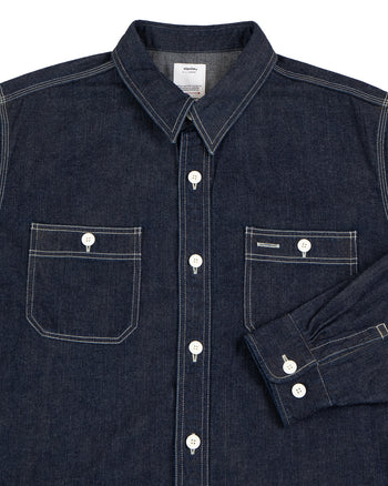 Visvim Social Sculpture Shirt, Larrikan Shirt L/S Mud OD