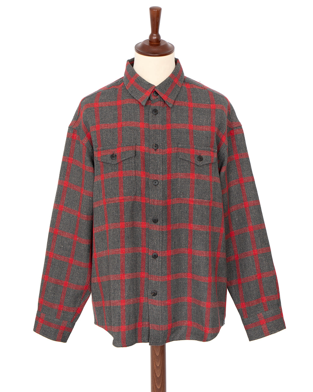 Visvim Lumber Shirt L/S, Charcoal