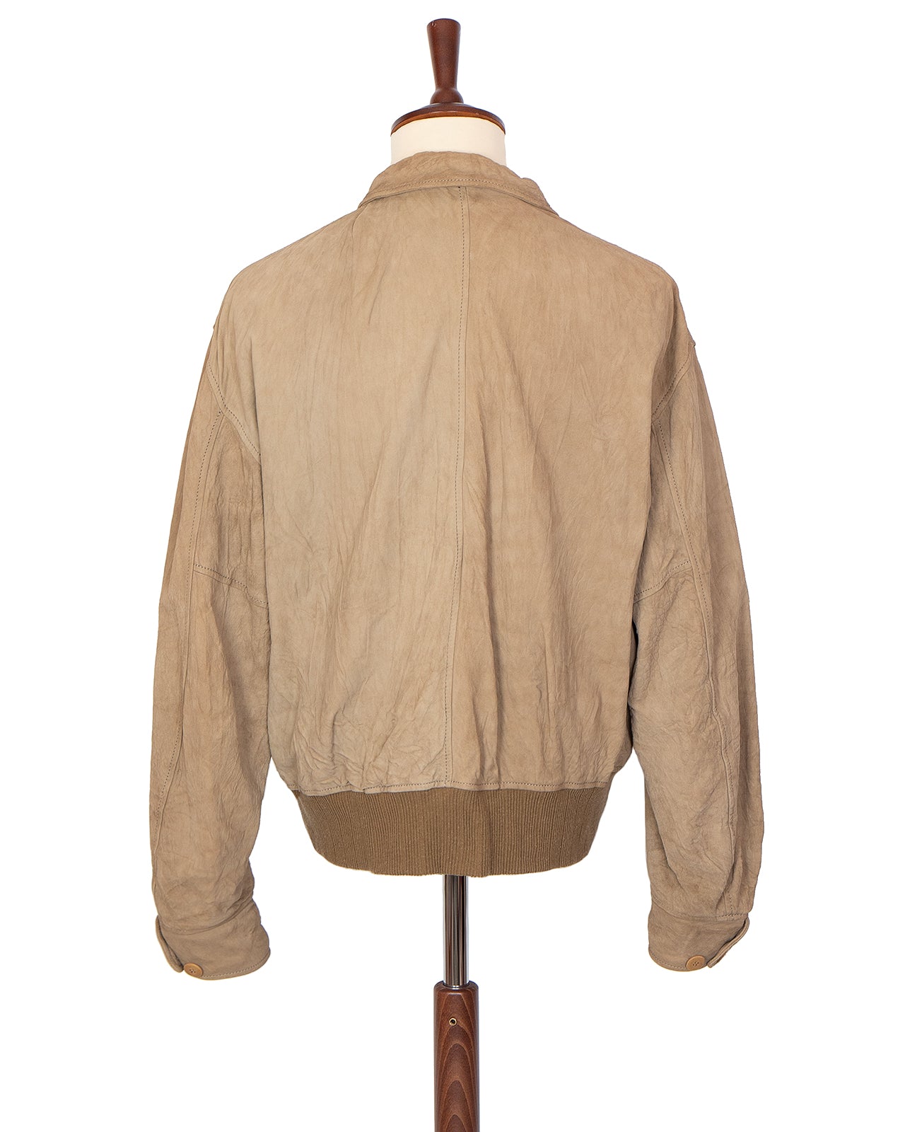 Visvim Mahon Jacket Suede IT, Sand