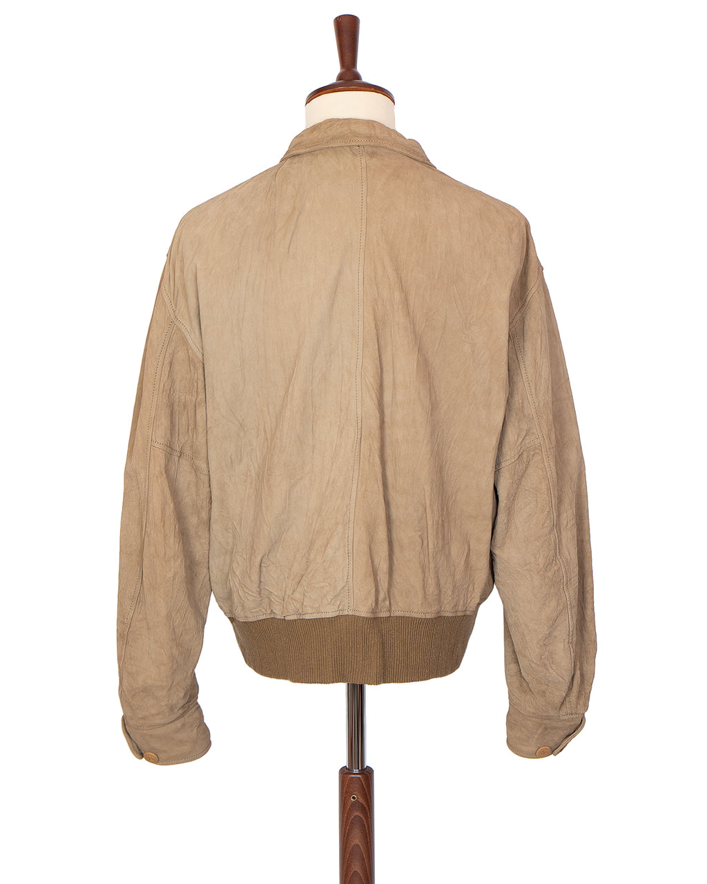 Visvim Mahon Jacket Suede IT, Sand