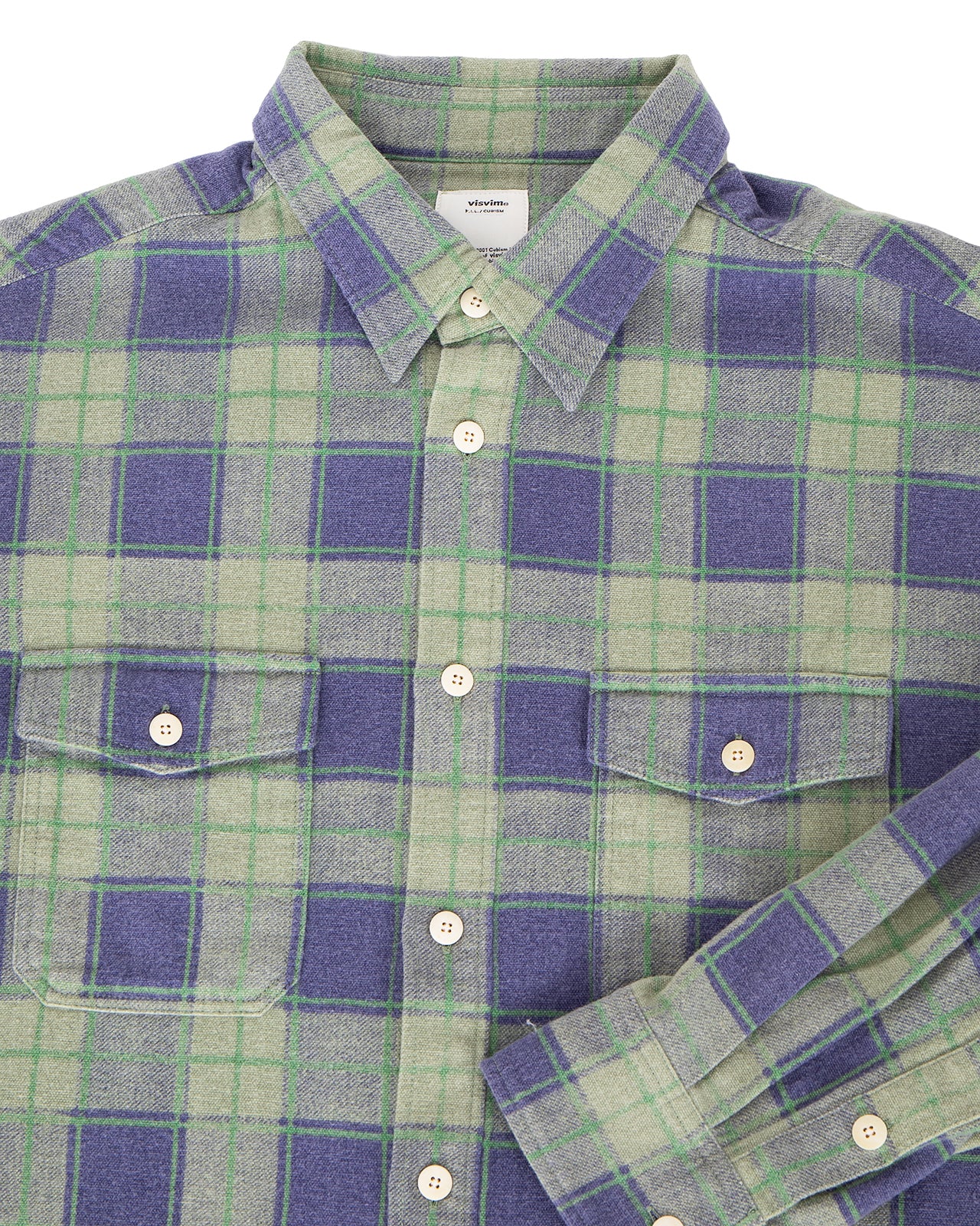 Visvim Pioneer Khadi Check Shirt, Green – Pancho And Lefty