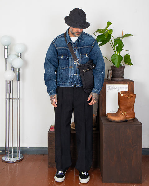 Visvim Russo Pants Santome, Black – Pancho And Lefty - Online Store