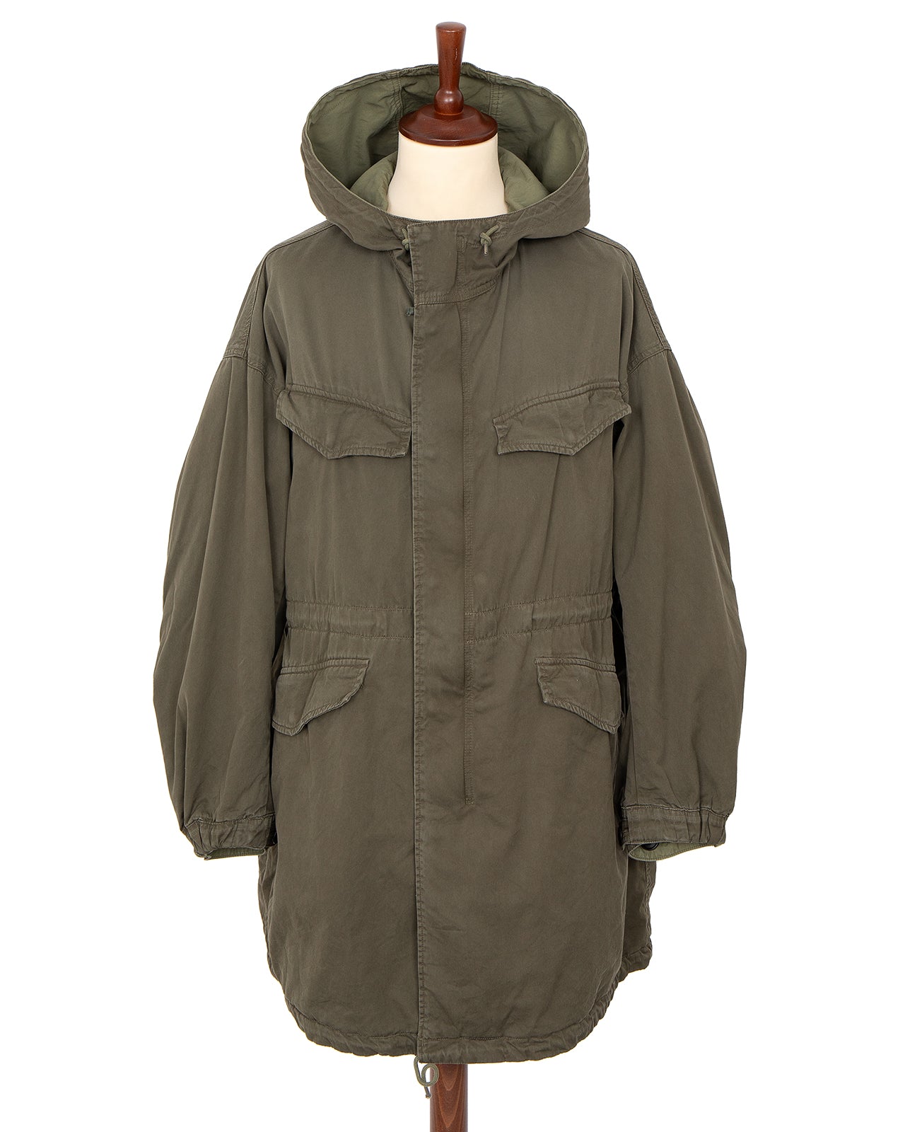 Visvim SAS Covert Parka, Olive (Reversible)