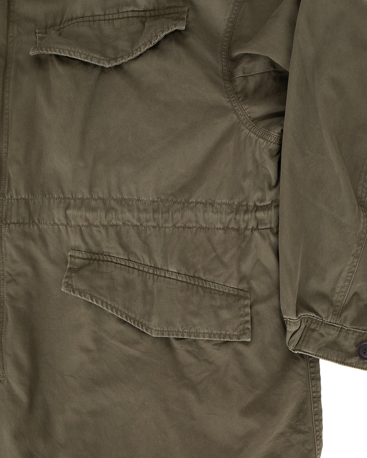 Visvim SAS Covert Parka, Olive (Reversible)