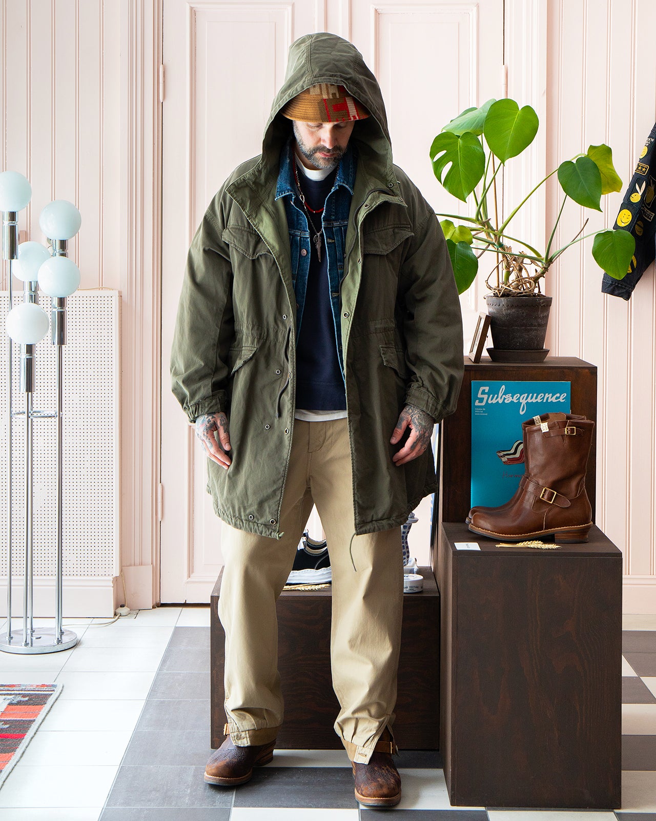 Visvim SAS Covert Parka, Olive (Reversible) – Pancho And Lefty