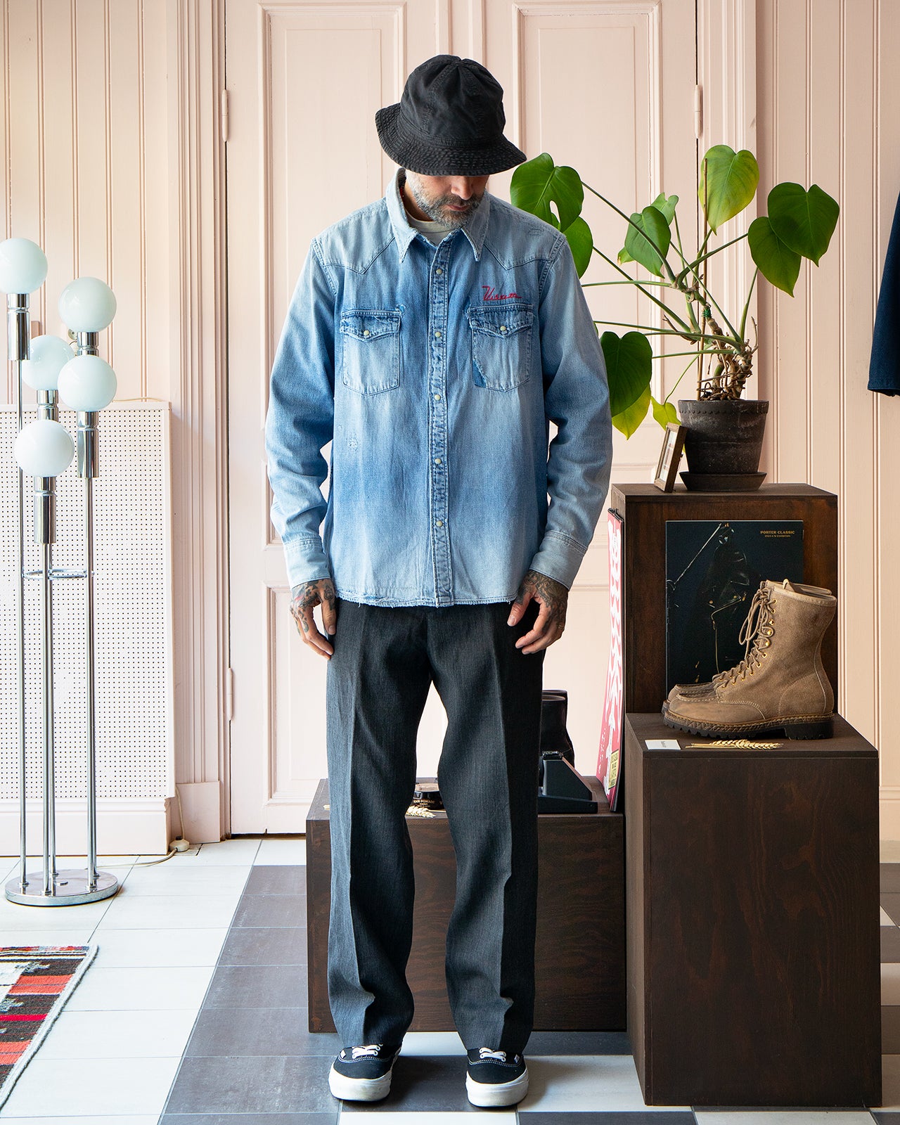 Visvim Social Sculpture Shirt Crash