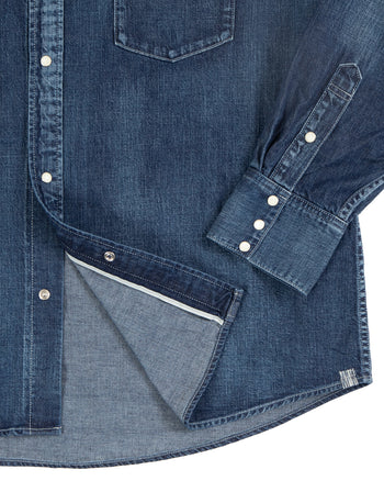 Visvim Social Sculpture Shirt, DMGD Indigo