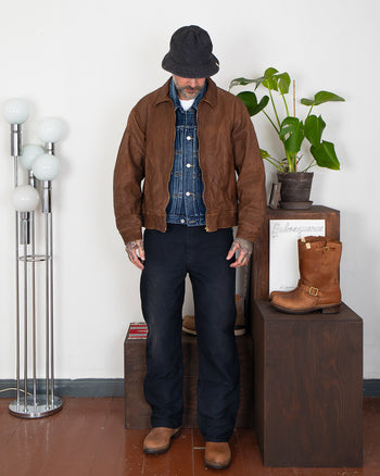 Visvim Fluxus 01 Wide G.Cords, Black