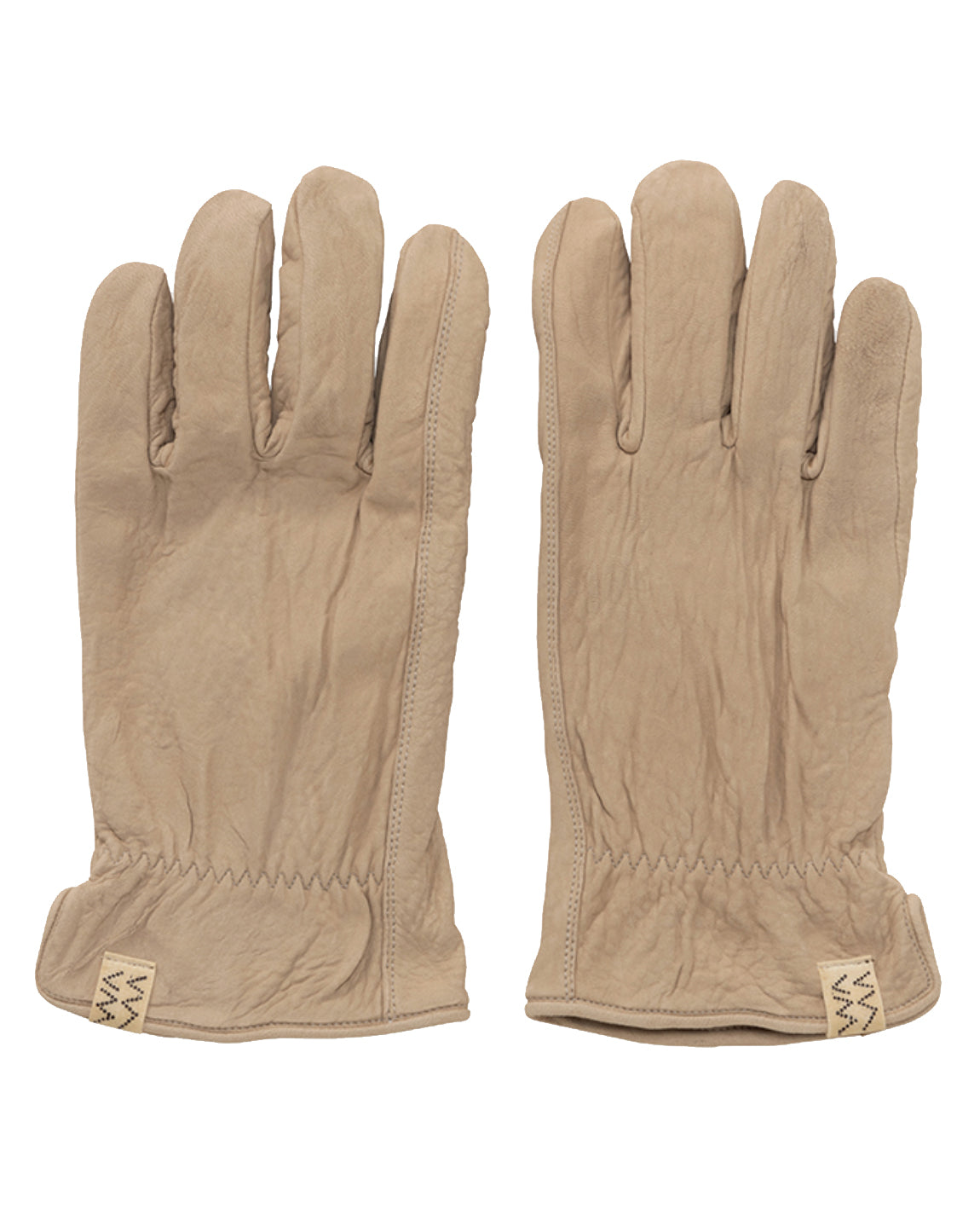Visvim Suede Gloves, Beige