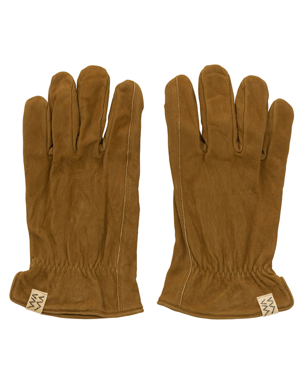 Visvim Suede Gloves, Mustard