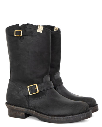 Visvim T.W.O. Boots-Folk, Black