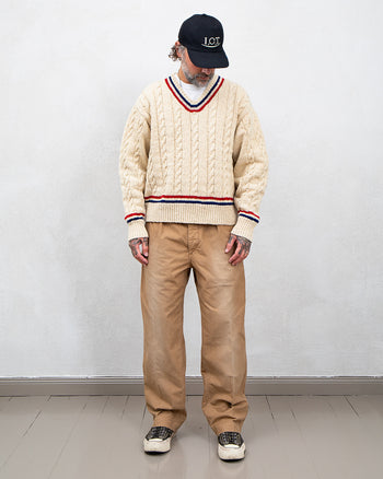 Visvim Furrow Chino DMGD, LT.Brown