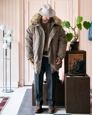 Visvim Valdez Down Coat, Khaki - Pancho and Lefty Online Store