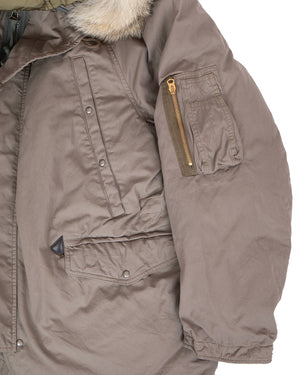 Visvim Valdez Down Coat, Khaki - Pancho and Lefty Online Store