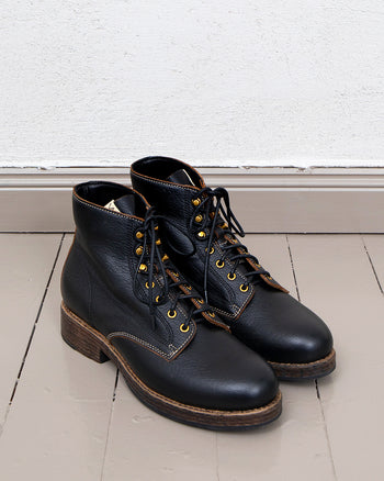 Visvim Virgil Boots-Folk, Black