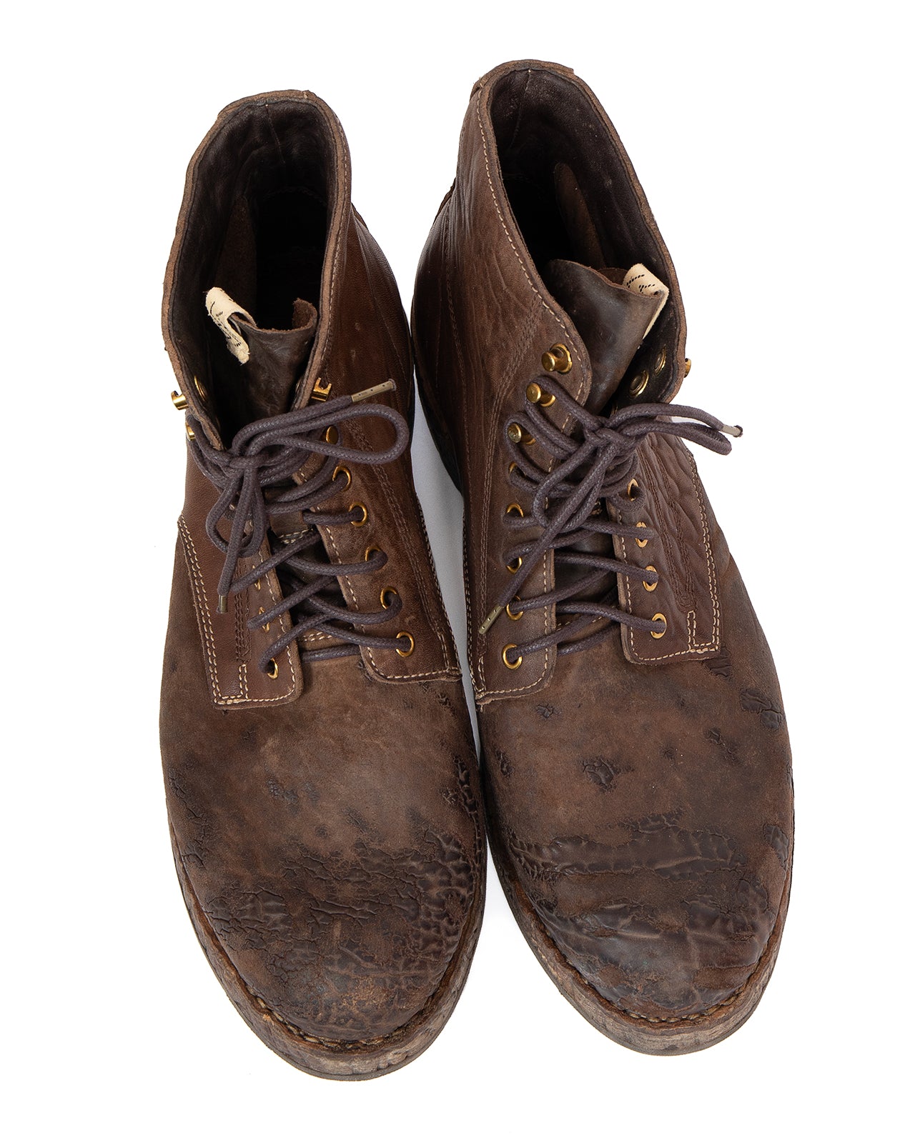 Visvim Virgil Boots-Folk, Dark Brown