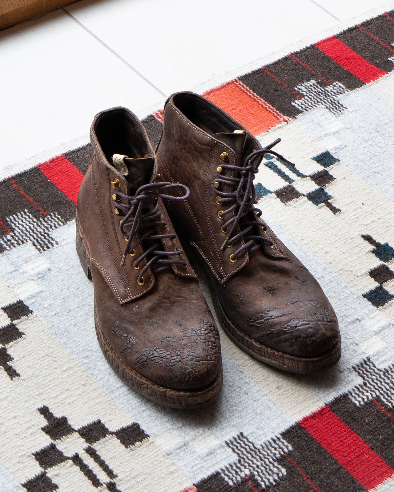 Visvim Virgil Boots-Folk, Dark Brown