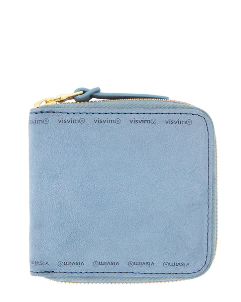 Visvim Suede Bi-Fold Wallet, Blue - Panchoandlefty.se – Pancho And 