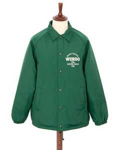 Weirdo 3000 Mile Coach Jacket, Green