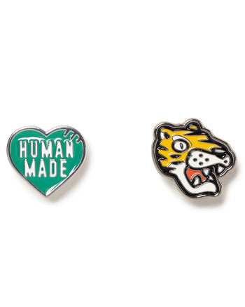 Human Made Pins Set, Green