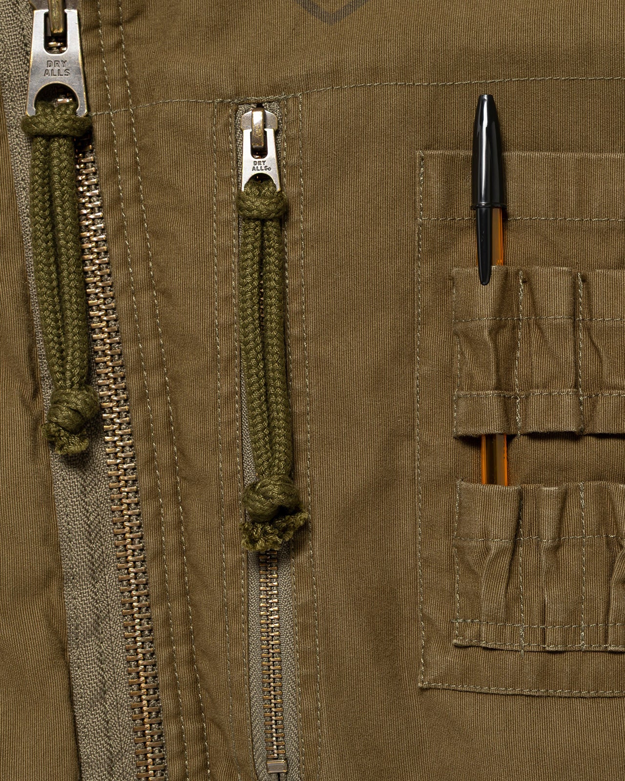 Human Made Hooded Blouson, Olive Drab