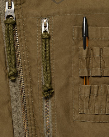 Human Made Hooded Blouson, Olive Drab