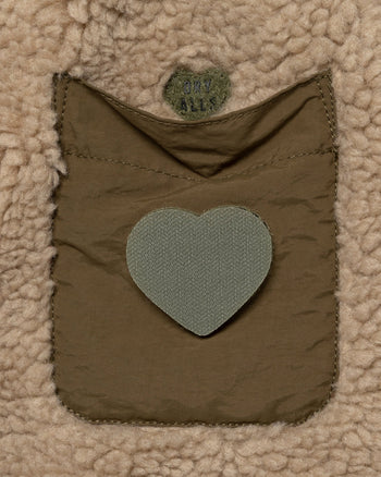 Human Made Fleece Jacket, Beige