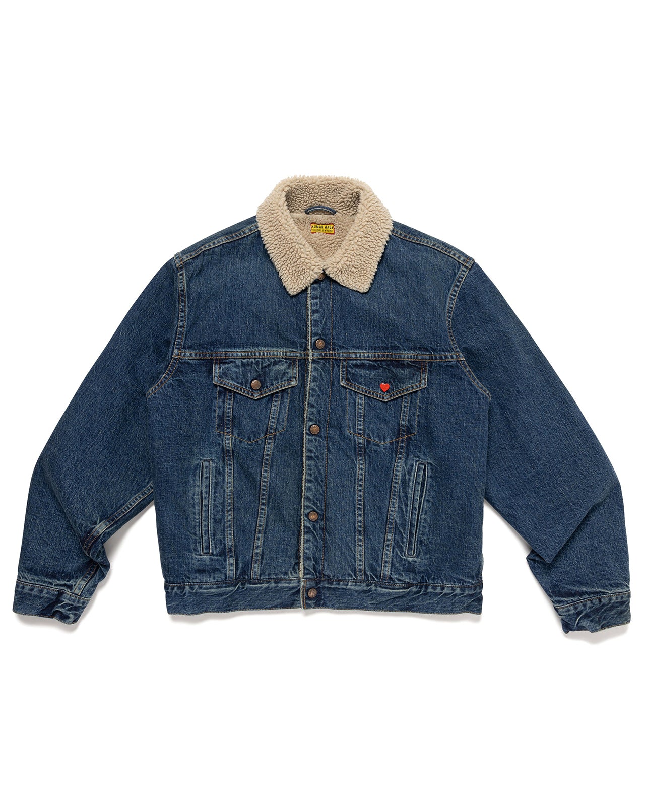Human Made Boa Lined Denim Jacket
