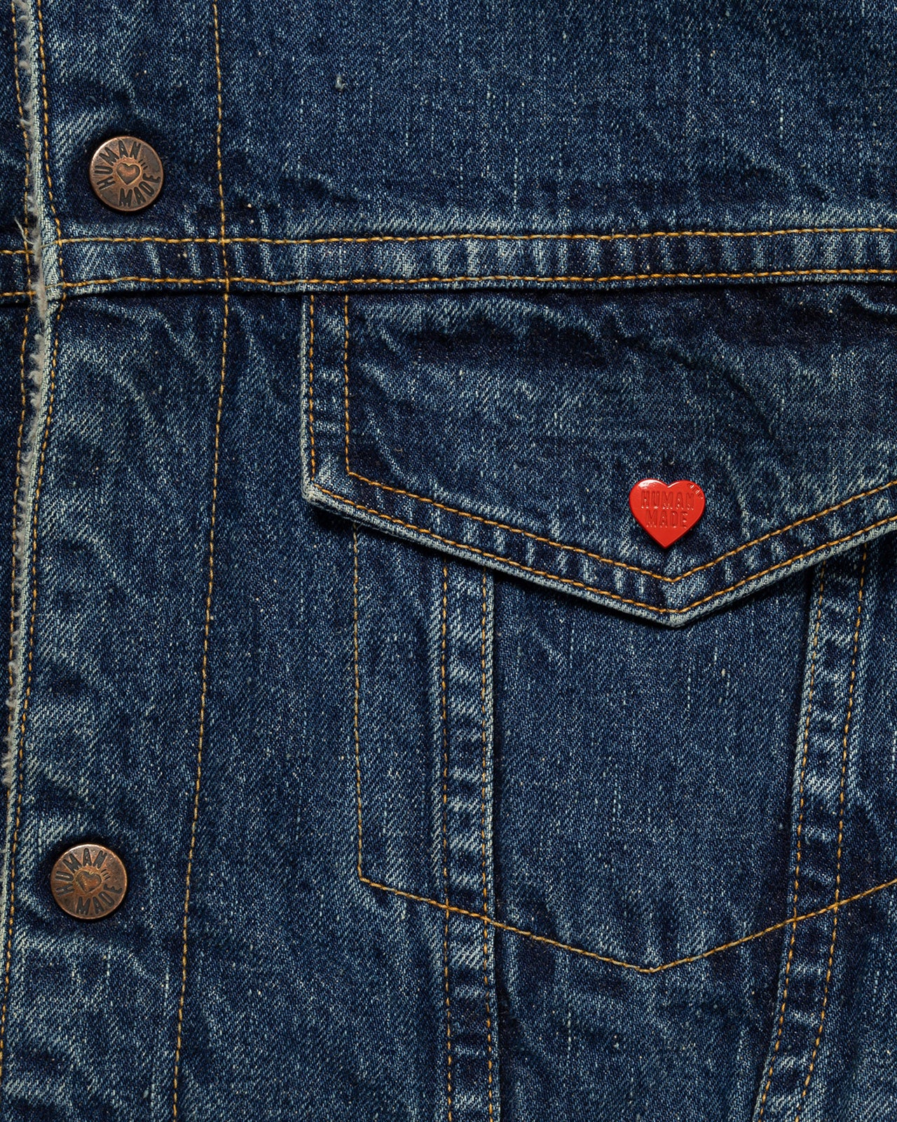 Human Made Boa Lined Denim Jacket