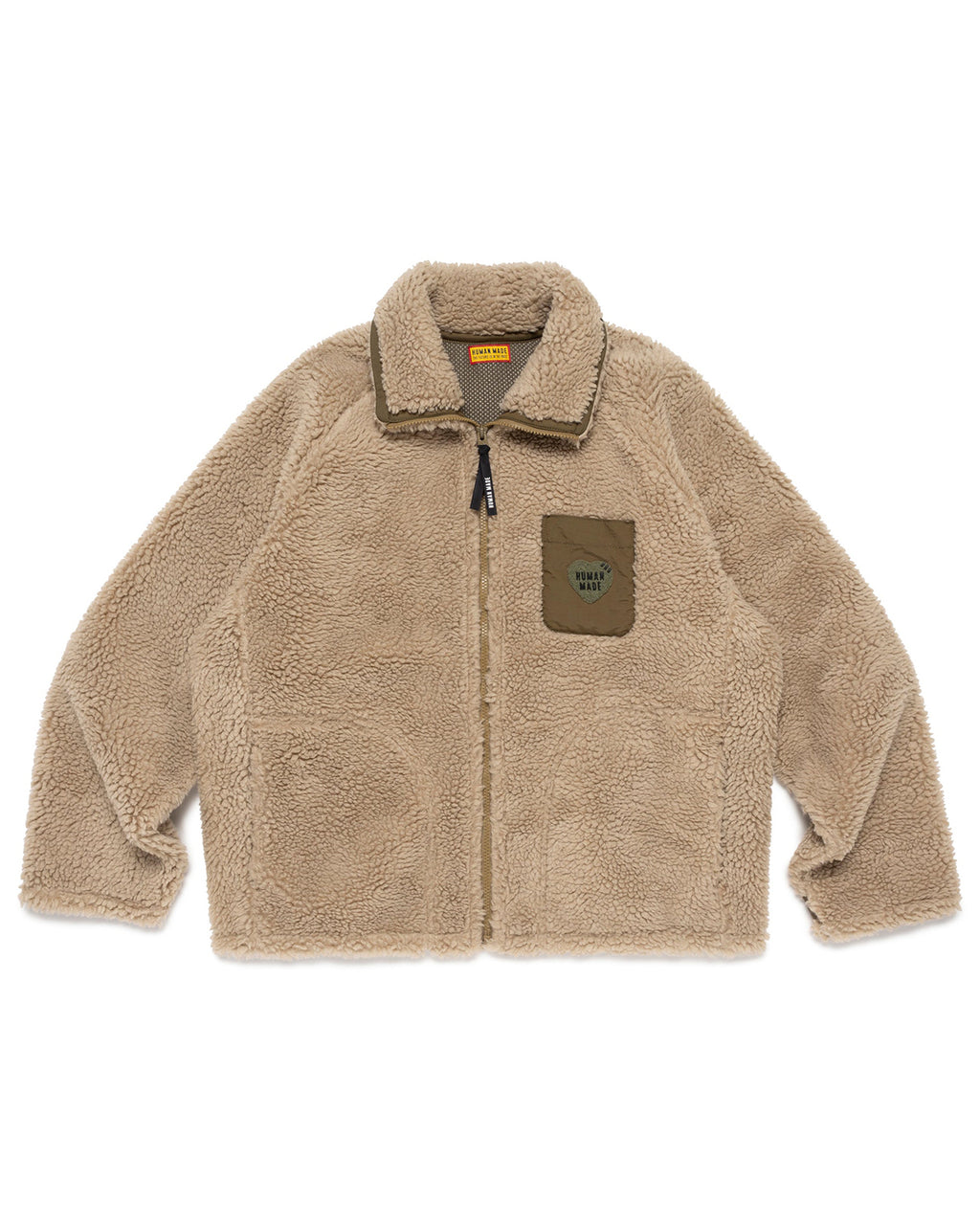 Human Made Fleece Jacket, Beige