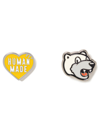 Human Made Pins Set, Yellow