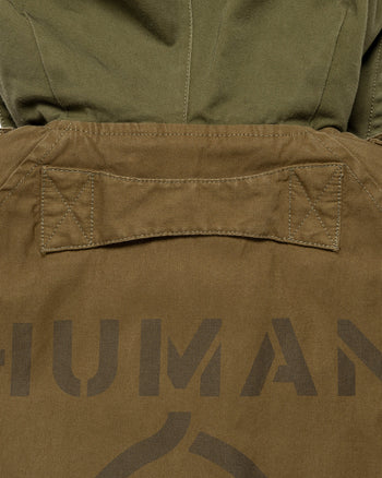Human Made Hooded Blouson, Olive Drab