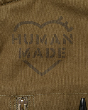 Human Made Hooded Blouson, Olive Drab – Pancho And Lefty - Online