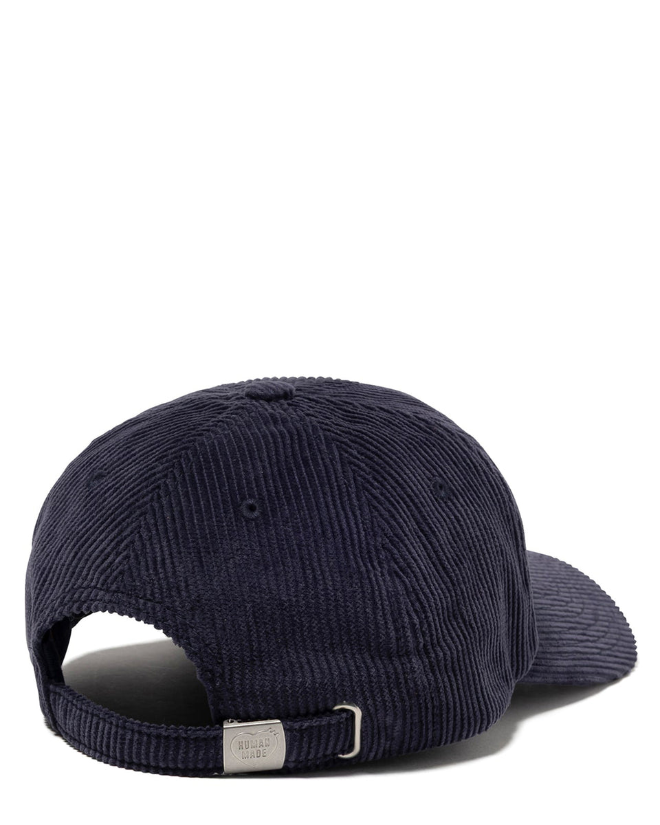 Human Made 6 Panel Corduroy Cap, Navy