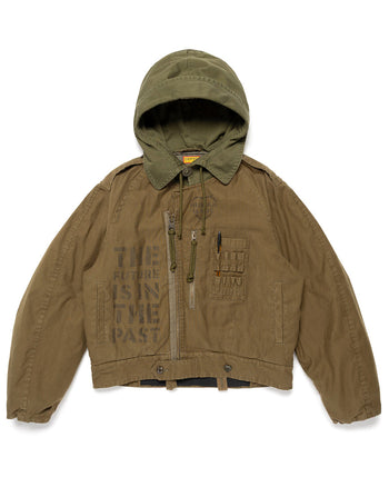 Human Made Hooded Blouson, Olive Drab
