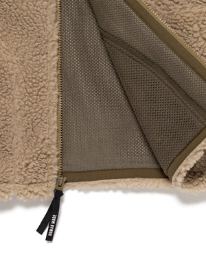 Human Made Fleece Jacket, Beige – Pancho And Lefty - Online Store