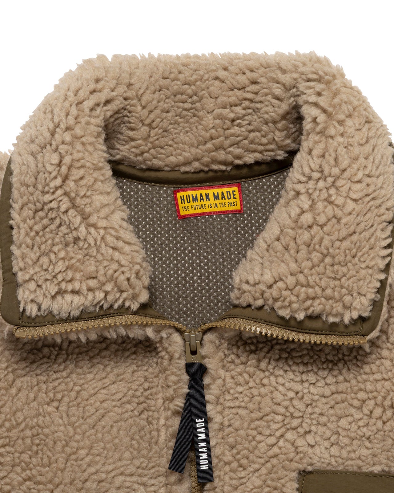 Human Made Fleece Jacket, Beige