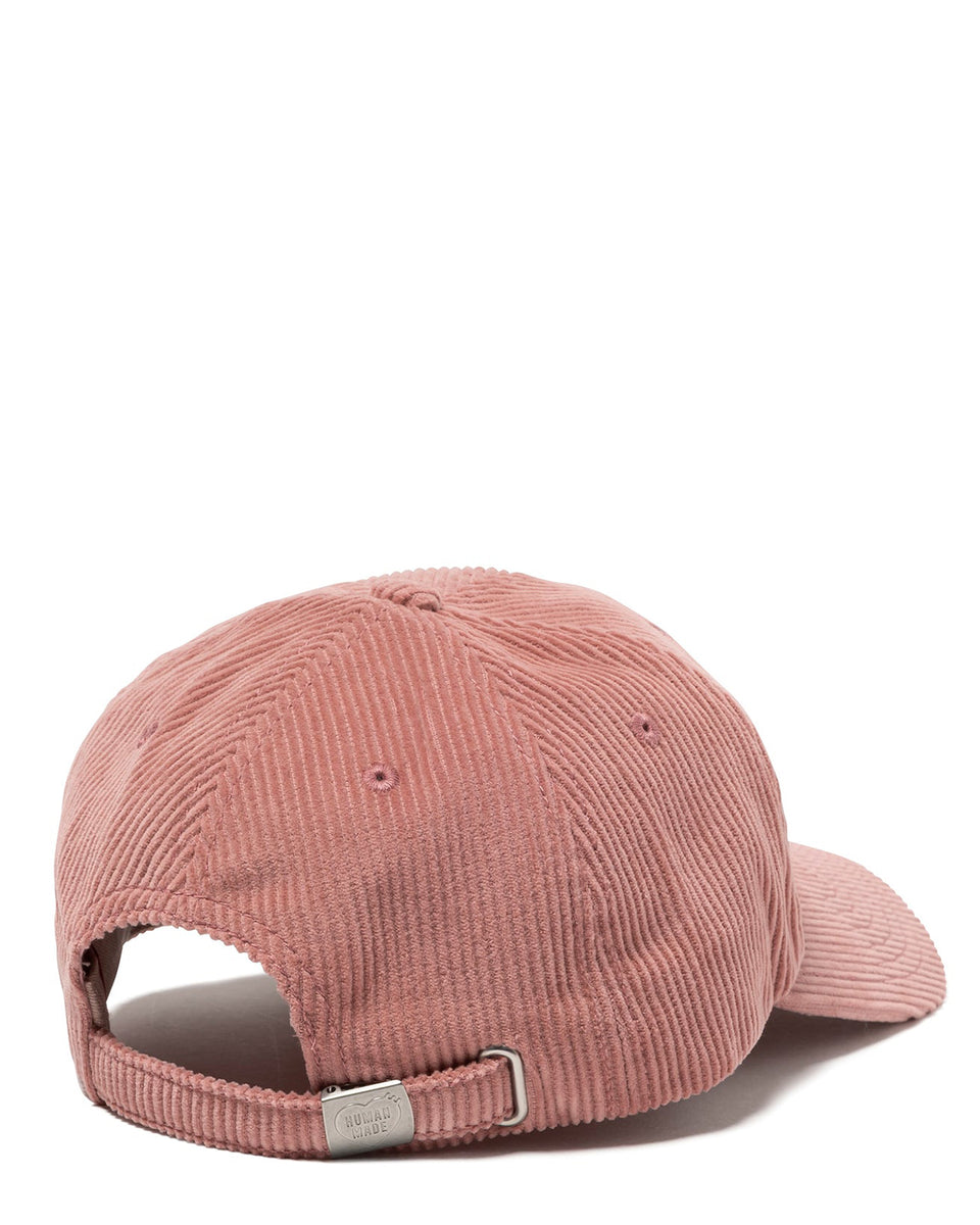 Human Made 6 Panel Corduroy Cap, Pink