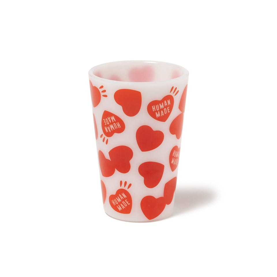 Human Made Heart Pattern Tumbler, Red