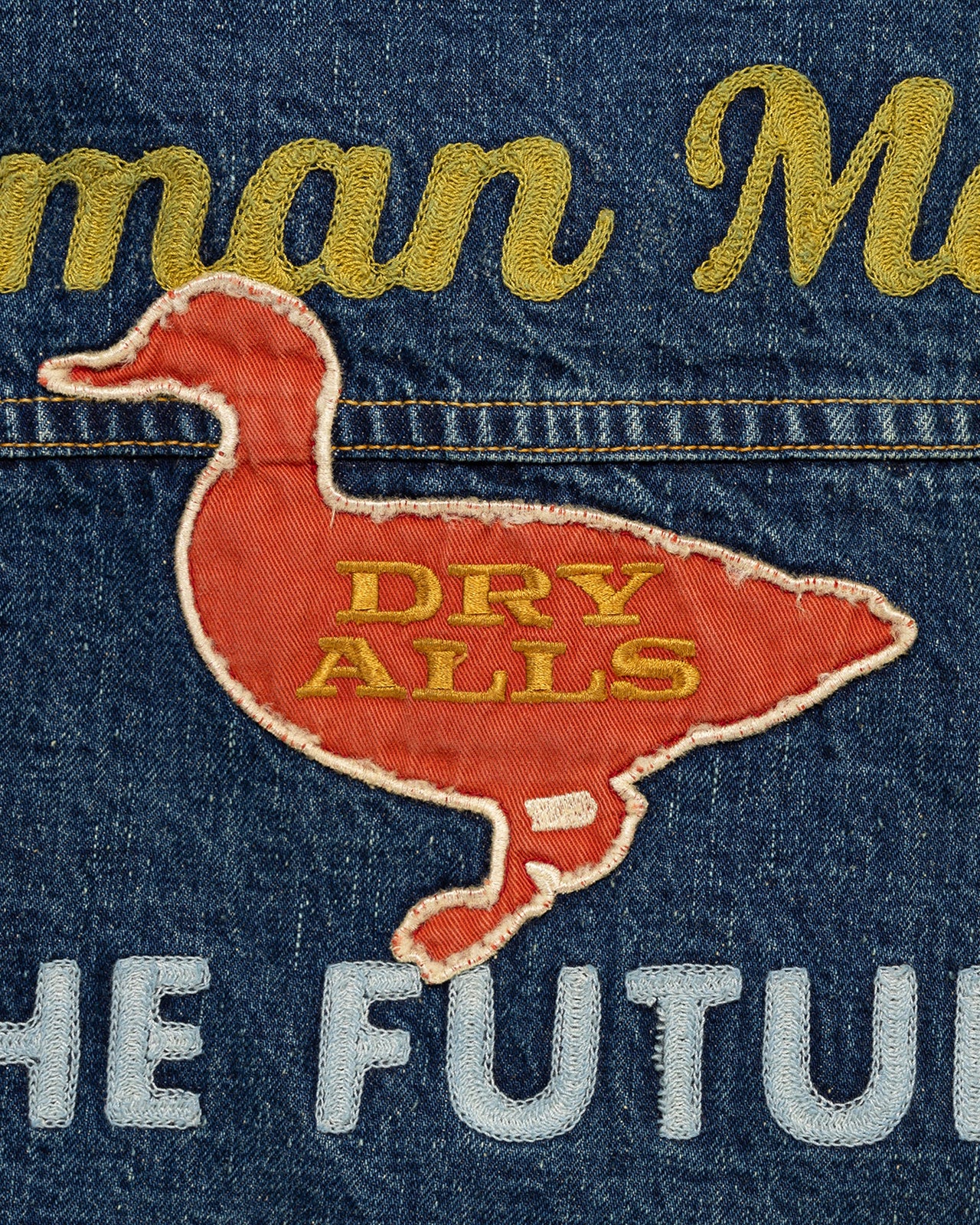 Human Made Boa Lined Denim Jacket