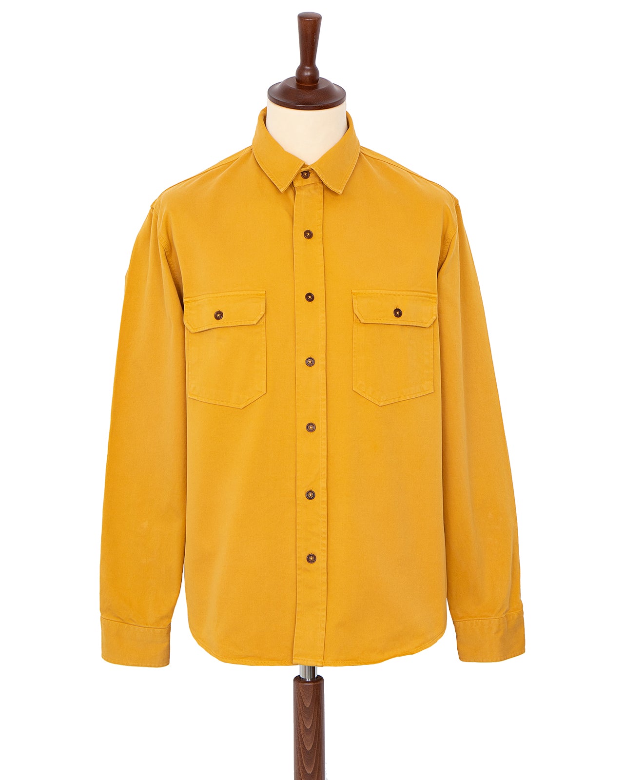 Indigofera Alamo Shirt, Yellow Hornet