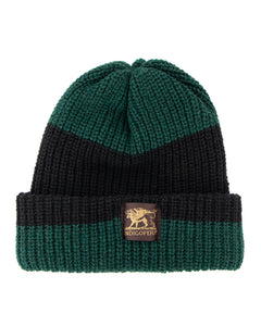 Indigofera Boone Wool Cap, Green / Black