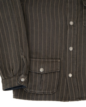 Indigofera Conway Jacket, Charcoal / Beige