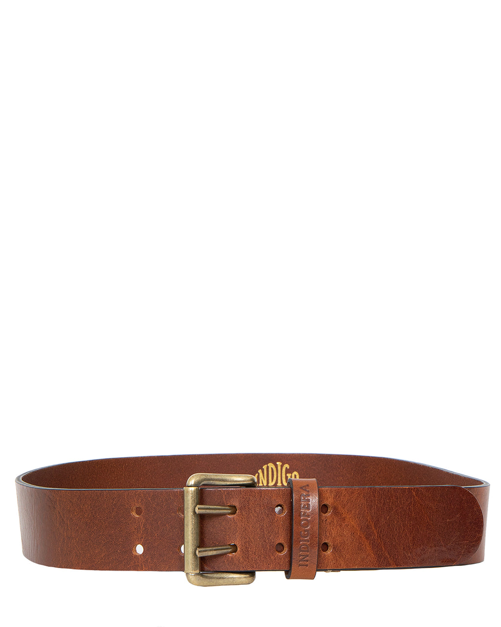 Indigofera Danko Leather Belt, Brown